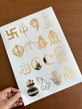 Logo Stickers Sheet